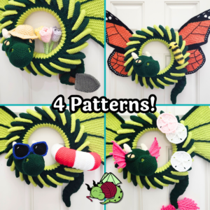 Summer Dragon Wreath Flair Collection | Premium Printable PDF